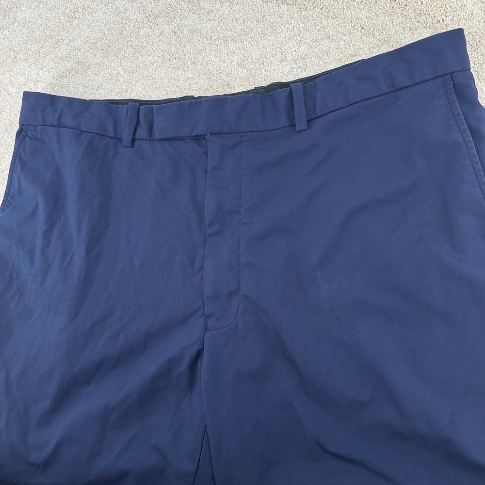 Ralph Lauren RLX Mens Navy Blue Polyester Golf Shorts Size 40